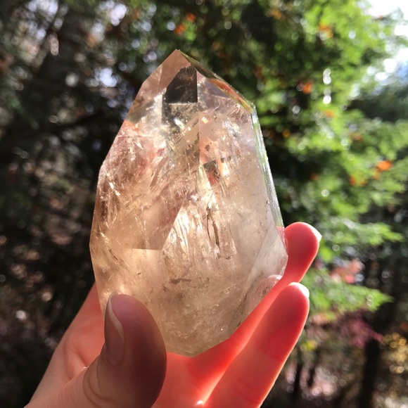 🌈Natural Citrine Crystal Point ☀️ - Picture 10 of 12